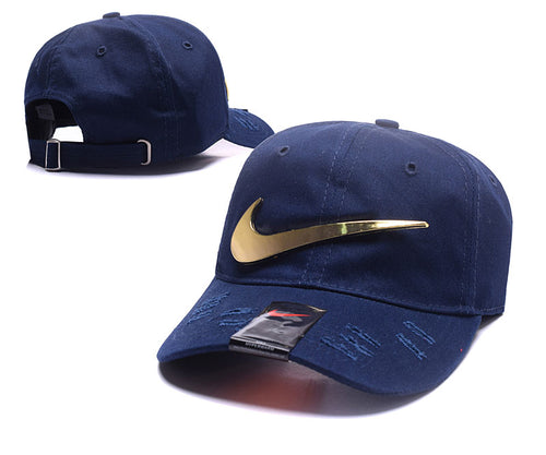 Nike Hat Blue Gold - thehatslover