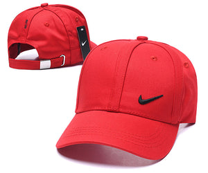 Nike Hat Sportswear Red Black - thehatslover