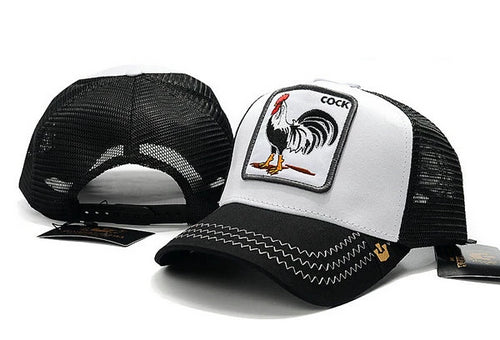 Goorin Bros Hat Cock Black White - thehatslover