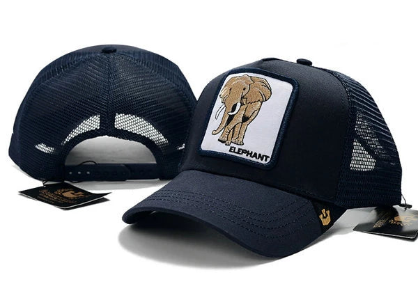 Goorin Bros Hat Elephant Blue Black - thehatslover
