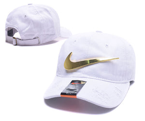 Nike Hat White Gold Black - thehatslover