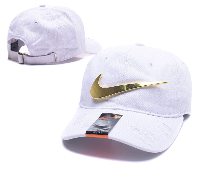 Nike Hat White Gold Black - thehatslover