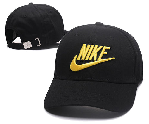 Nike Hat Black Yellow - thehatslover