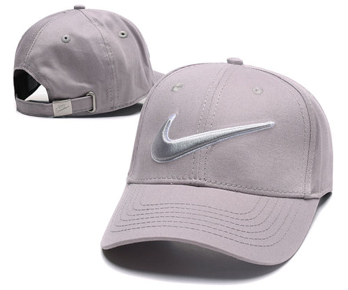 Nike Hat Grey White - thehatslover