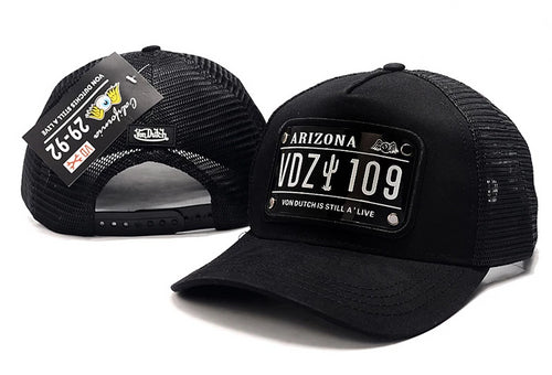 Von Dutch Arizona Snapbacks Hat Black - thehatslover