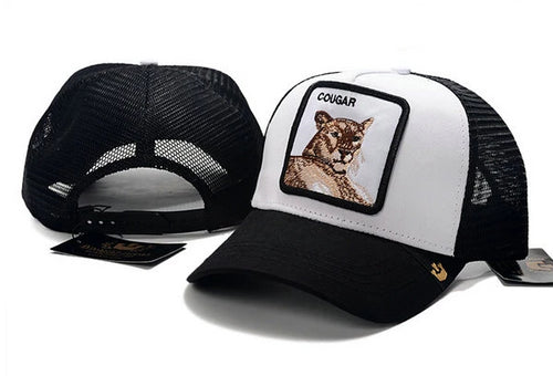 Goorin Bros Hat Cougar Black White - thehatslover