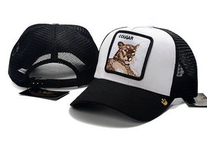 Goorin Bros Hat Cougar Black White - thehatslover