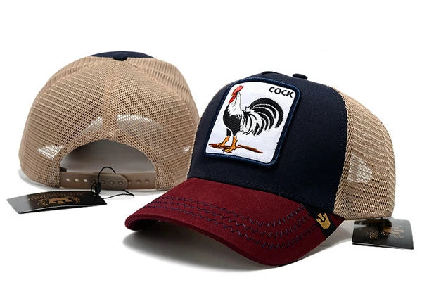 Goorin Bros Hat Cock Red Brown - thehatslover