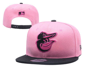 Baltimore Orioles MLB Snapbacks Baseball Hat Pink