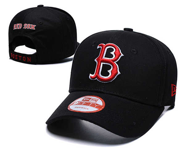 Boston Red Sox MLB Snapbacks Baseball Cap Hat Black Red White lining