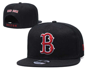 Boston Red Sox MLB Snapbacks Baseball Hat Black B Red