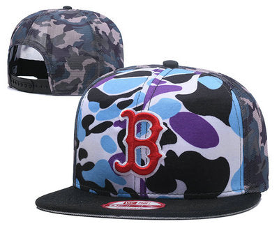 Boston Red Sox MLB Snapbacks Baseball Hat Comoflouge