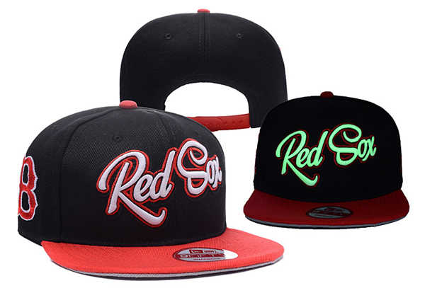 Boston Red Sox MLB Snapbacks Baseball Hat Red Sox