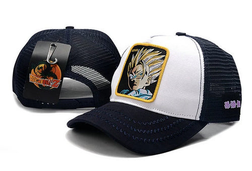 Dragon Ballz Snapbacks Hat Black White - thehatslover