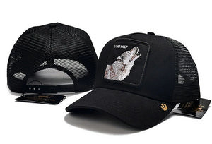 Goorin Bros Hat Lone Wolf Black - thehatslover