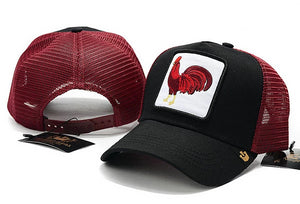 Goorin Bros Hat Red Black - thehatslover