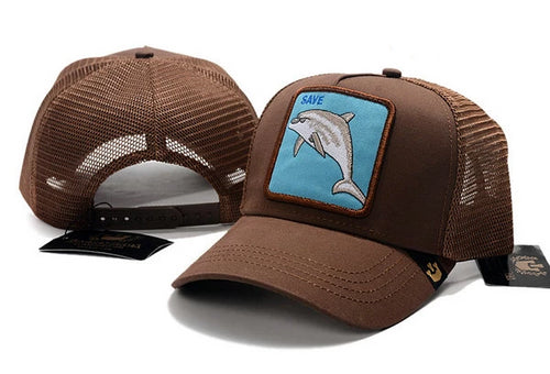 Goorin Bros Hat Save Blue Brown - thehatslover
