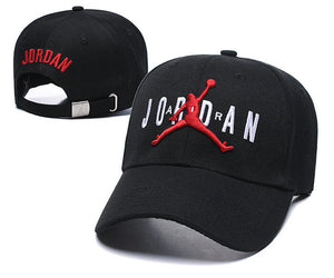 Jordan Snapbacks Hat Black Red - thehatslover