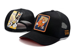 Looney Tunes Sam Snapbacks Hat Black - thehatslover