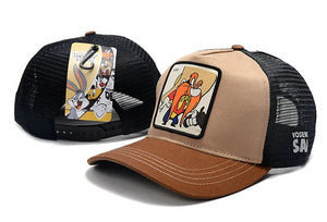 Looney Tunes Sam Snapbacks Hat Brown - thehatslover