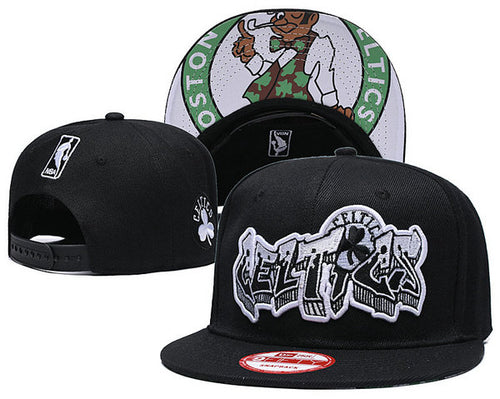 NBA Boston Celtics Snapbacks Hat Black - thehatslover