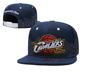 NBA Cleveland Cavaliers Snapbacks Hat BlueBlack - thehatslover