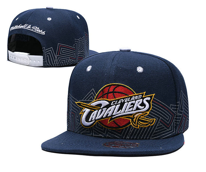 NBA Cleveland Cavaliers Snapbacks Hat BlueBlack - thehatslover