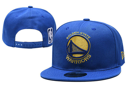 NBA Golden State Warrior Snapbacks Hat Blue - thehatslover