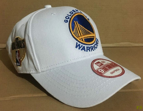 NBA Golden State Warriors Snapbacks Hat White - thehatslover