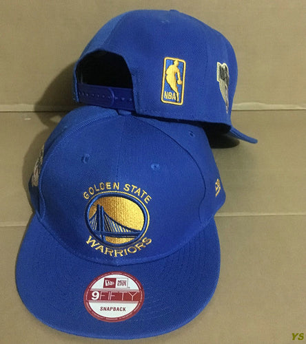 NBA Golden State Warriors Snapbacks Hat Yellow Black - thehatslover
