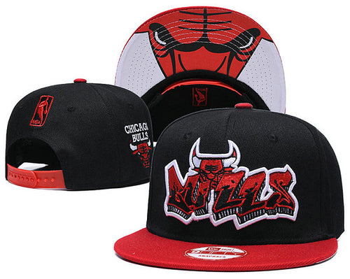 NBA Snapbacks Hat Chicago Bulls Red - thehatslover
