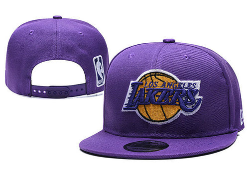 NBA Snapbacks Hat Los Angeles Lakers Purple - thehatslover