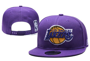 NBA Snapbacks Hat Los Angeles Lakers Purple - thehatslover