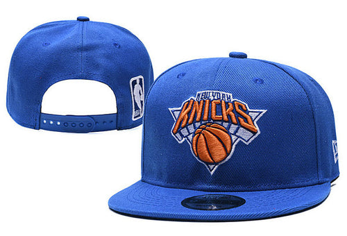 NBA Snapbacks Hat Newyork Knicks Blue - thehatslover