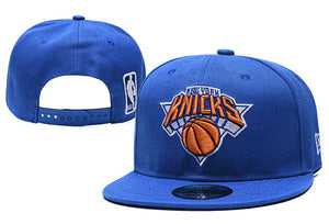 NBA Snapbacks Hat Newyork Knicks Blue - thehatslover