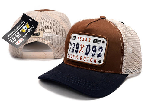 Von Dutch Snapbacks Hat Brown Black - thehatslover