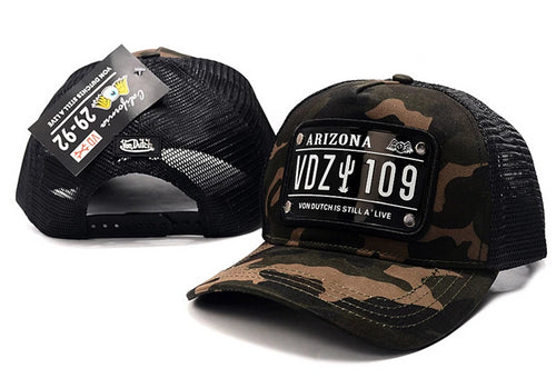 Von Dutch Snapbacks Hat Green Brown - thehatslover
