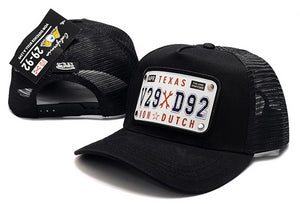 Von Dutch Texas Snapbacks Hat Black - thehatslover