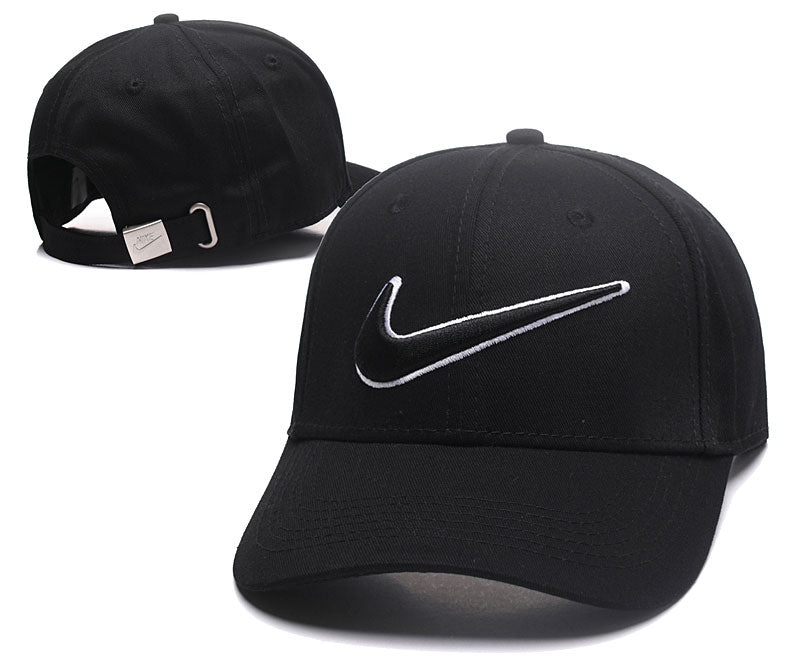 Nike Hat Black White - thehatslover
