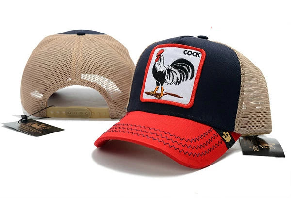Goorin Bros Hat Cock Orange Brown Black Zipzap - thehatslover