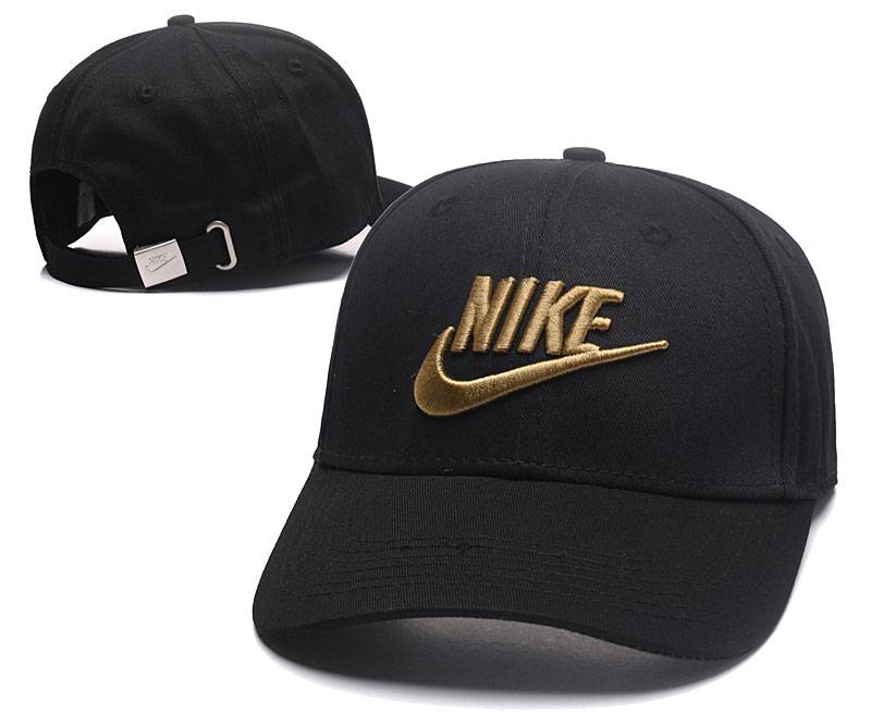 Nike Hat Black Gold - thehatslover