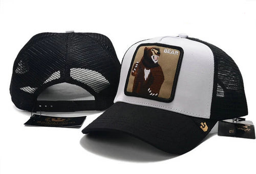 Goorin Bros Hat Bear Black White - thehatslover