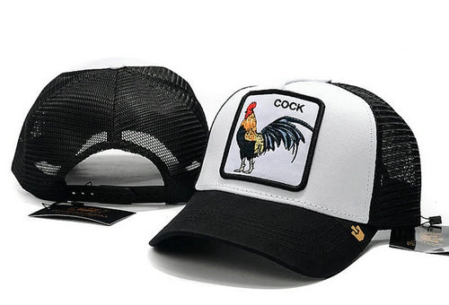Goorin Bros Hat Cock White Black - thehatslover