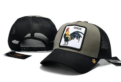 Goorin Bros Hat Cock Grey Black - thehatslover