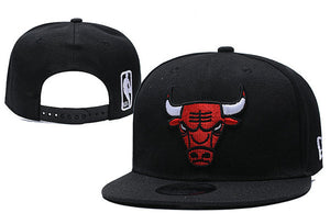 NBA Chicago Bulls Snapbacks Hat Black - thehatslover