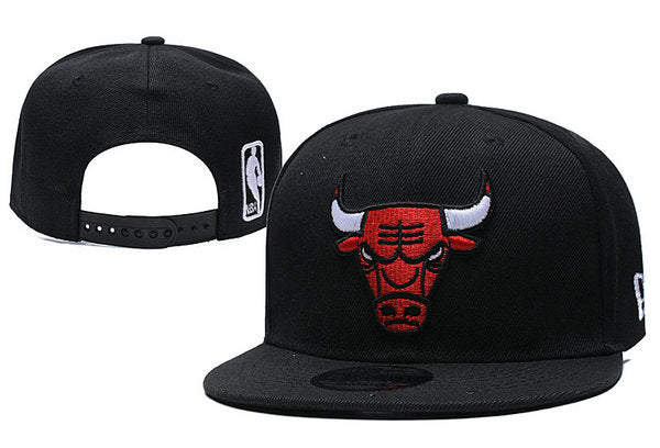 NBA Chicago Bulls Snapbacks Hat Black - thehatslover